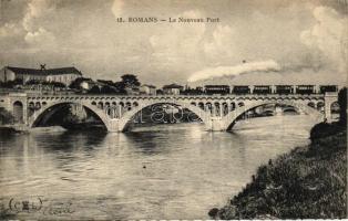 Romans-sur-Isere, Le Nouveau Port / bridge