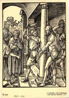 Die Geisselung; Die kleine Passion 17.; F.A. Ackermanns Kunstverlag A. 3169. s: A. Dürer