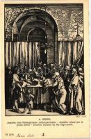 Joachim rejected by the High-Priest; F.A. Ackermann's Kunstverlag A. 2478. s: A. Dürer