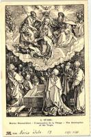 The Assumption of the Virgin; F.A. Ackermann's Kunstverlag A. 2495. s: A. Dürer