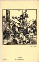 St. Christophorus; F. A. Ackermann's Kunstverlag Serie 256. A. 2656. s: A. Dürer