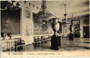Compiegne, Chateau / castle interior, Aides de Camp hall