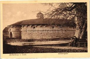 Rothenburg ob der Tauber, Spitaltorbastei / bastion