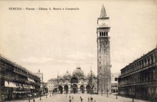 Venice, Venezia; Piazza, Chiesa S. Marco, Campanile / square, church, bell tower