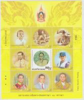 König Bhumibol (II) Kleinbogen, Mi 2623 mit Hologramm Bhumibol király (II) kisív, Mi 2623 hologramos...