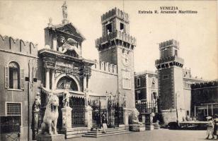 Venice, Venezia; Entrata R. Arsenale Marittimo / Entry of the Venetian Arsenal