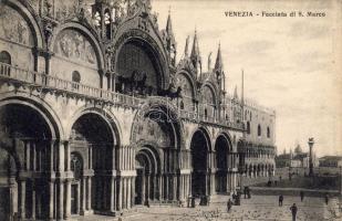 Venice, Venezia; Facciata di S. Marco