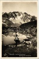 Arolla, Lac de Praz-Gras, Aiguille de la Za / lake