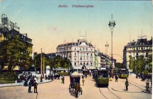 Berlin, Potsdamerplatz / square, trams