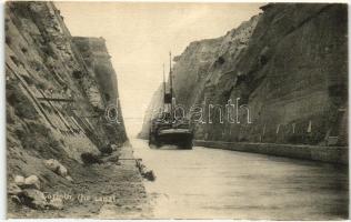 Corinth, Canal, steamship