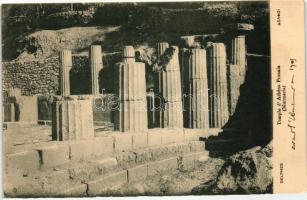 Delphi, Delphes; Temple of Athena Pronaia