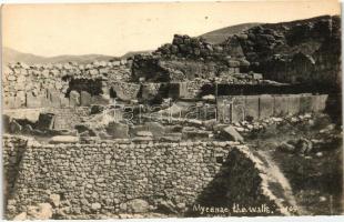 Mycenae, walls