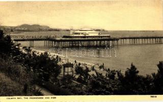 Colwyn Bay, Promenade and pier