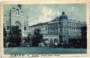 Fiume, Piazza Cesare Battisti / square