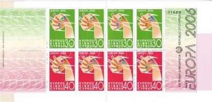 Europa CEPT stamp booklet, Europa CEPT bélyegfüzet, Europa CEPT Markenheftchen