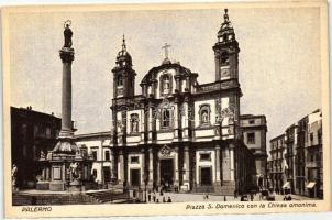 Palermo, Piazza S. Domenico, Chiesa omonima
