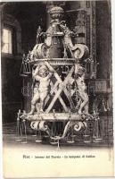 Pisa, dome, interior, Galileo lamp