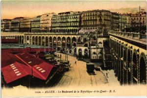 Algiers, Republic Boulevard, quays