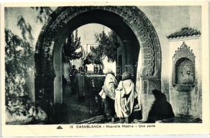 Casablanca, New medina, gate