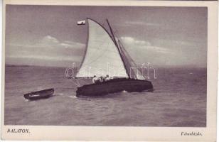 Balaton, vitorlás hajó, csónak