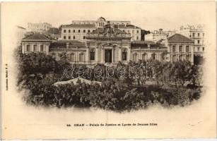 Oran, Palace of Justice, Girl Lyceum