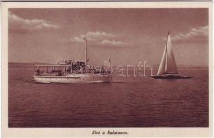 Balaton, hajó, vitorlás hajó