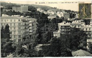 Algiers, Alger; hotels, villas