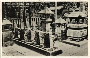 Tokyo, Sengakuji temple at Takanawa, tombs of Forty-Seven Loyal Retrainers