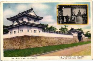 Kyoto, Nijo castle, Yamanaka art gallery, showroom, interior