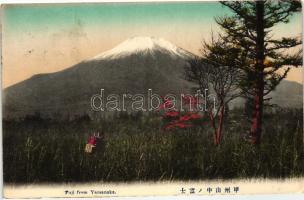 Fuji from Yamanaka