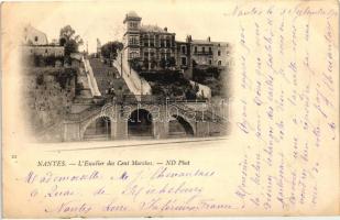 Nantes, Escalier des Cent Marches / staircase