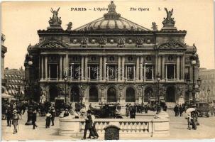 Paris, Opera house, automobiles
