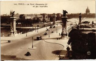 Paris, Alexandre III bridge, Les Invalides