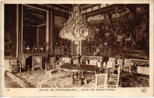 Fontainebleau, palace, interior, Reines-Meres salon