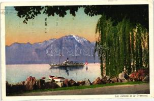 Lake Geneva, Lac Leman; Gramont