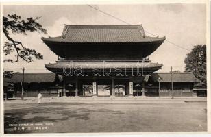 Tokyo, Zojoji temple in Shiba