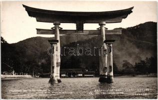 Hatsukaichi, Torii gate of the Itsukushima Shrine, Hatsukaichi, az Itsukushima szentély Torii kapuja