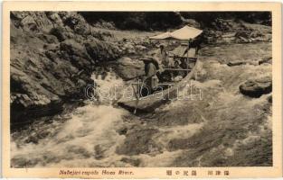 Hozu river, Nabejiri-rapids, Hozu folyó, Nabejiri zúgó