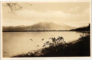 Inawashiro Lake with Mount Bandai, Inawashiro tó és a Bandai hegy