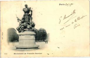 Paris, Monument de Francis Garnier