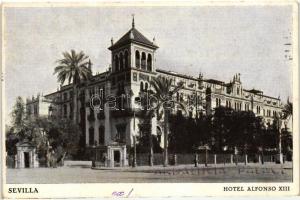 Seville, Sevilla; Hotel Alfonso XIII