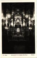 Bilbao, Basilica de N.S. de Begona, Altar Mayor / church interior, main altar