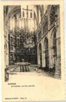 Burgos, Cathedral, Main altar, interior