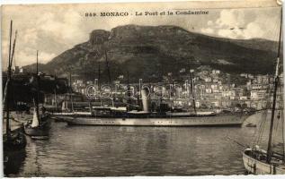 Monaco, Port, Condamine, steamship