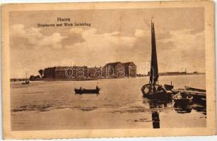 Hoorn, Grashaven met Wek Inrichting / harbor, boats