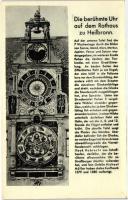 Heilbronn, Uhr auf dem Rathaus / town hall clock