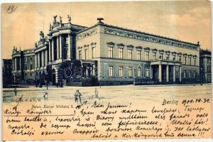 Berlin, Palais Kaiser Wilhelm I / palace