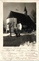 Mönichkirchen, church, winter