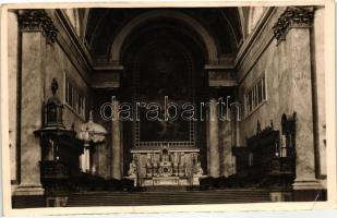 Esztergom, a Bazilika főoltára, belső, Esztergom, Main Altar of the Basilica, interior