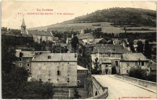 Bagnols-les-Bains, Hotel and Cafe Buisson,